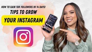 HOW TO GROW INSTAGRAM  HOW TO GAIN 10K FOLLOWERS IN 14 DAYS  LICENSED ESTHETICIAN  KRISTEN MARIE