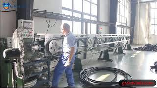 Length test machine of v belt