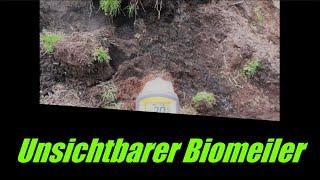 Unsichtbarer Biomeiler  Kompostheizung in Ottersberg