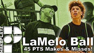 LaMelo Ball MAKES & MISSES from 45 Point Game