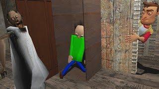 BALDI FOUND IN THE GRANNY HOUSE? - Garrys Mod Gameplay Gmod Roleplay - Baldi & Granny