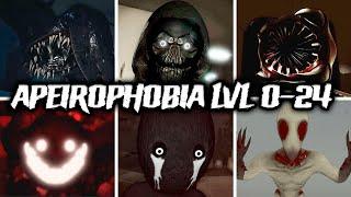 Apeirophobia - Chapter 1 & 2 - Level 0 to 24 Full Walkthrough - Roblox