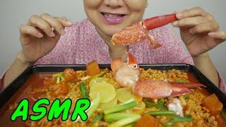 ASMR  East Coast Lobster Claws & Noodles  Eating Sounds  Light Whispers  Nana Eats