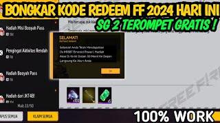 KODE REDEEM FF KODE REDEEM FREE FIRE TERBARU 18 Juli 2024 HARI INI‼️