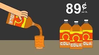 Omega Mart Orange Cola Commercial but Animated in Flash