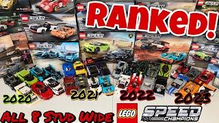 LEGO Speed Champions - Ranking of 8 Stud Wide Vehicles 2020-2023