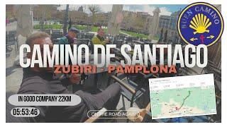 Day 3 Camino De Santiago. Zubiri to Pamplona