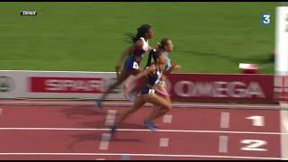 Finish INCROYABLE - France relais 4x400m Femme Championnat dEurope 2014 Women - Incredible finish