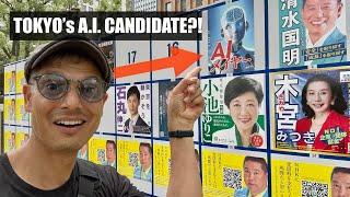 Tokyo Election has an A.I. Candidate for real 