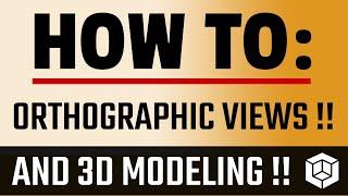 #5 - NON VR VERSION - AutoCAD 2021 Orthographic Isometric Tutorials