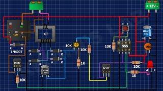 How To Make Electronic Circuit Breaker  Over current Protection