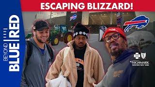 Exclusive Look How Bills Mafia Dug Players Out Of Snow To Detroit  Buffalo Bills Beyond Blue & Red