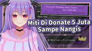 Miti di donate 5 juta sampe nangis pagi pagi  【 Clip Mythia Batford 『 Vtuber Indie 』 】