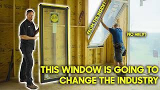 One Man Window Install from the INSIDE - Pellas Steady Set is a game changer