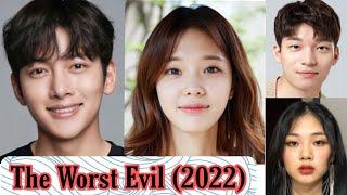 The Worst Evil 2023 Upcoming New South Korean Drama  Shoking Ages & Cast