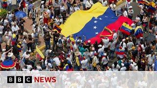 Fresh protests in Venezuela as anger grows at disputed election result  BBC News