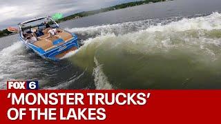 Calls to limit wakesurfing boats on Wisconsin lakes  FOX6 News Milwaukee