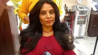 She Come to me My Salon for haircut her friend suggestion