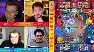 SEMI FINALS TEAM SURGICAL GOBLIN VS TEAM SIRTAG  CLASHSTARS $50000 Clash Royale