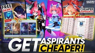 HOW TO GET ASPIRANTS SKIN ALONG WITH 3 OR MORE EPIC SKINS IN THE CHEAPEST WAY POSSIBLE