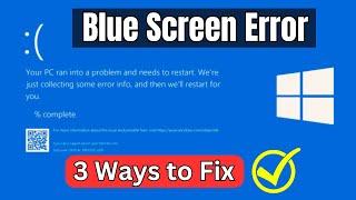 How to Fix Blue Screen Error in Windows 1011