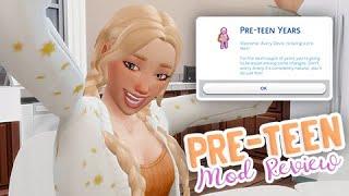 WE CAN HAVE PRE-TEENS NOW  The Sims 4 Mod Review