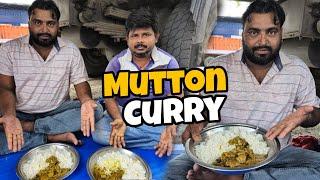 Aaj Monday Special Me Pethua  Mutton Curry Banega  Cooking Inside The Truck  #vlog