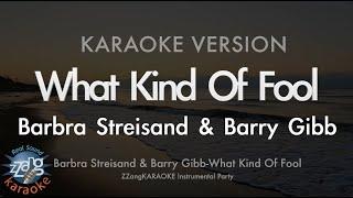 Barbra Streisand & Barry Gibb-What Kind Of Fool MRInstrumental Karaoke Version