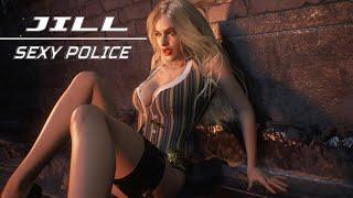 JILL as SEXY POLICE  RESIDENT EVIL 3  Jill mod 4K 60FPS