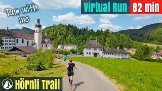 Hörnli Trail 1133  Switzerland Wonderland  Treadmill Running  Virtual Run #86