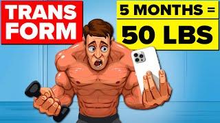 My 50 lbs In 5 Months Body Transformation  The Workout Show