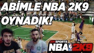 ABİMLE NBA 2K9 OYNADIK MUCİZELERİN MAÇI D NBA Nostaljisi #1