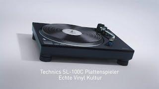 SL-100C Plattenspieler mit Direktantrieb für Vinyl Liebhaber  Technics Produktvorstellung