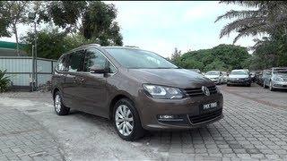 2011 Volkswagen Sharan 2.0 TSI Start-Up and Full Vehicle Tour