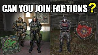 S.T.A.L.K.E.R. Shadow of Chernobyl - Can you join Factions ?