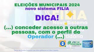 Como acessar o Novo Sistema Filia - Com código de autenticação.