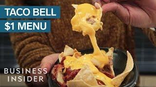 We Tried Everything On Taco Bells Dollar Cravings Menu