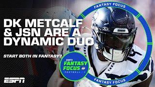 DK Metcalf & JSN absolutely CRUSHED IT for the Seahawks  Is it sustainable?   Fantasy Focus