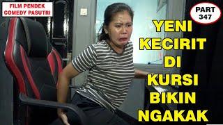 Yeni Squirms in a Chair While Jogging Mojokerto Funny Couples Eps 347