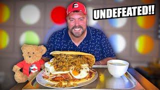 Undefeated 7lb Full Soda Irish Breakfast Sandwich Challenge in Northern Ireland