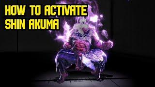 How to activate Shin Akuma SF6