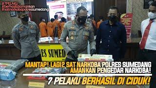 MANTAP LAGI2 SAT N4RKB* POLRES SUMEDANG AMNKAN P*NG*D4R N4RKOB* 7 P3L*KU BERHASIL DI CIDUK