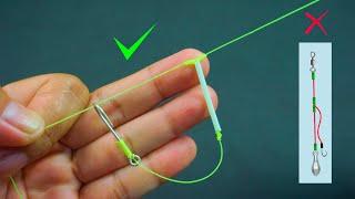 Many dont know  Making fishing tackle 100% using wire  Hack Tools Fishing 2023