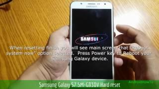 Samsung Galaxy S7 SM-G930V Hard reset