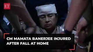 CM Mamata Banerjee injured after fall at home PM Modi wishes speedy recovery