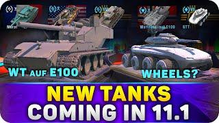 Hidden Tanks In 11.1  WoT Blitz