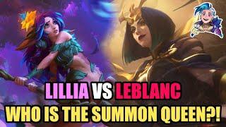 WHO IS THE SUMMON QUEEN? Lillia vs Leblanc  - Path of Champions