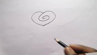 how to draw rose drawing easy step by step@aaravdrawingcreative1112