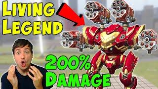 LIVING LEGEND Vortex Spectre - War Robots Extreme Fun Gameplay WR