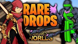 24 New RARE Drops Color Custom AQW